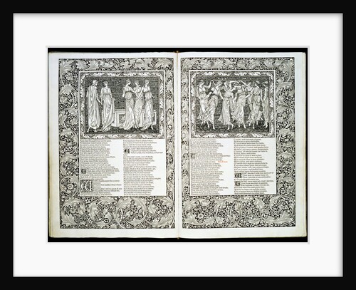 Pages from The Works of Geoffrey Chaucer by William Morris