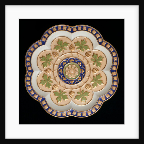 Octagonal plate by Augustus Welby Northmore Pugin
