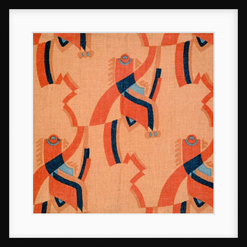 Furnishing fabric with abstract design by F. Gregory Brown