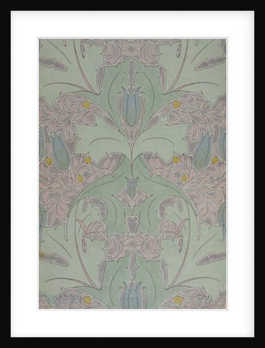 The Galahad Wallpaper by Charles Francis Annesley Voysey