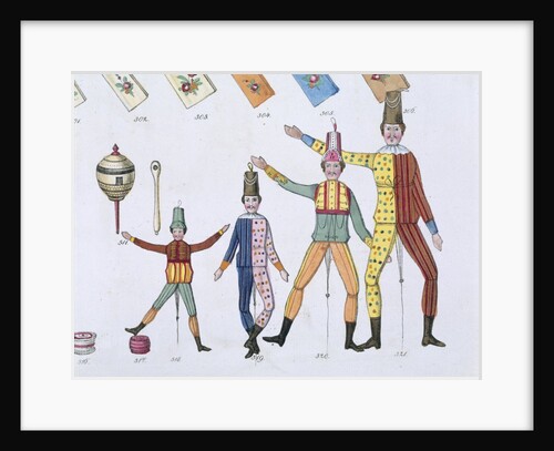Puppet clowns by Anonymous
