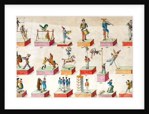 Circus acts. Germany, 19th century by Anonymous