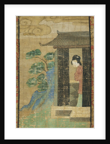 Hanging scroll depicting Confucian subjects by Unknown