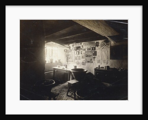 A Cottage Interior by Alfred Edward Emslie