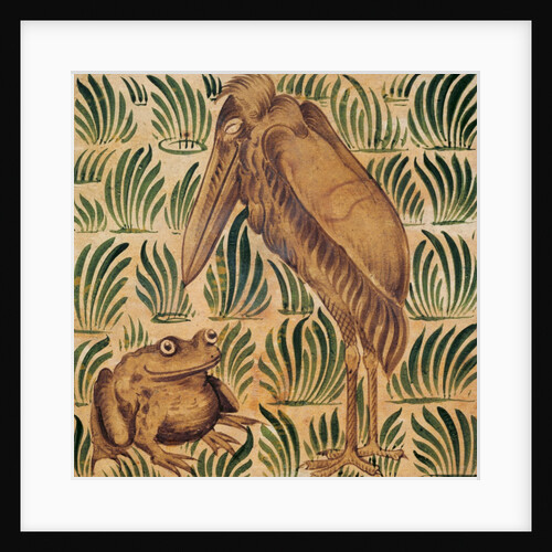 Stork and Frog by Unknown