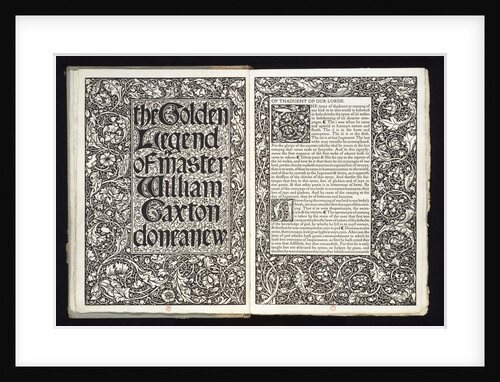 Title page of The Golden Legend by William Morris