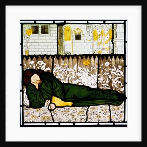 Chaucer Asleep by Edward Burne-Jones