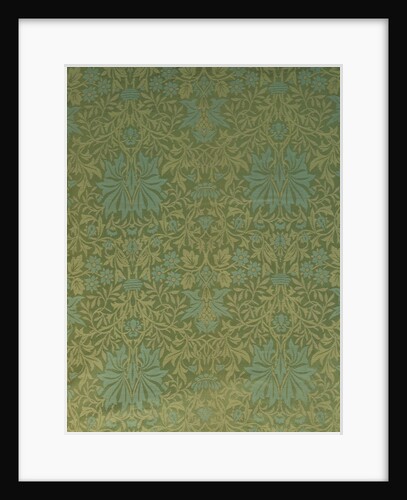 Flower garden curtain by William Morris