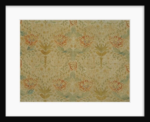 Flower garden curtain by William Morris