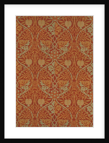Vine and Pomegranate furnishing fabric by William Morris & Kate Faulkner