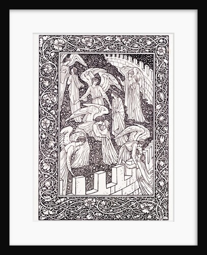 Trial proof sheet of The Golden Legend by William Morris