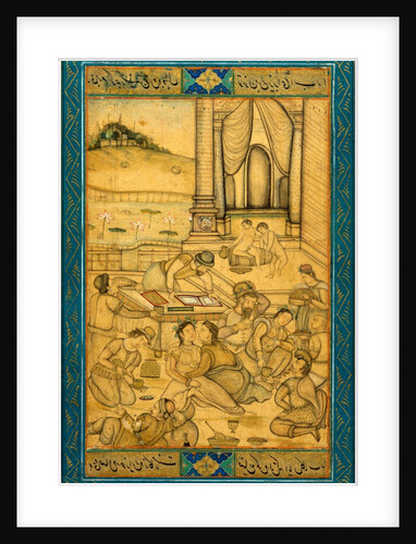 A party of carousing Europeans by Unknown