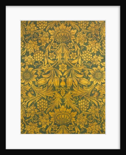 Sunflower wallpaper by William Morris
