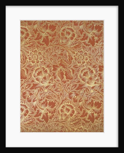 Poppy wallpaper by William Morris