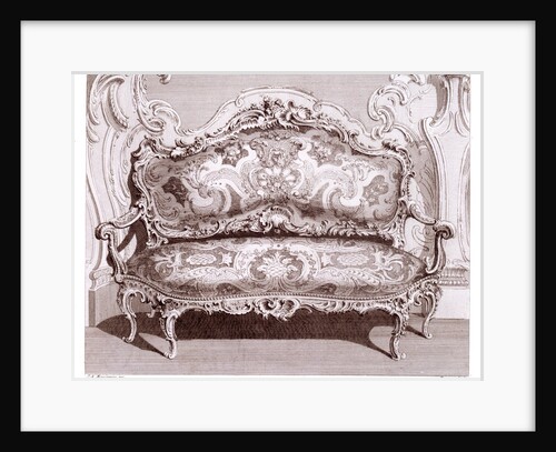 Sofa by Gabriel Huquier