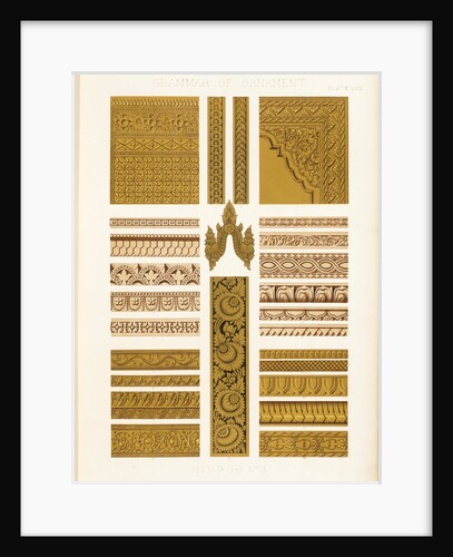 Plate from The Grammar of Ornament by Owen Jones