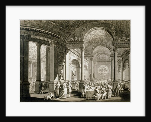 Inside view of the Supper Room at Derby House by Anonymous