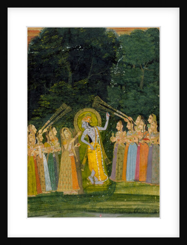 Krishna and The Gopis by Unknown