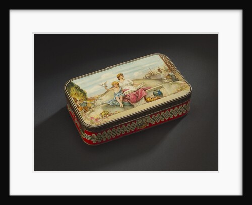 Biscuit tin by Boorne & Stevens Huntley