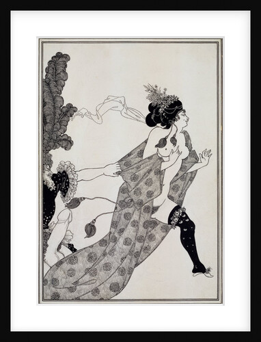 Cinesias Entreating Myrrhine to Coition by Aubrey Beardsley