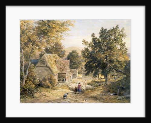 Farmyard Nr by Samuel Palmer