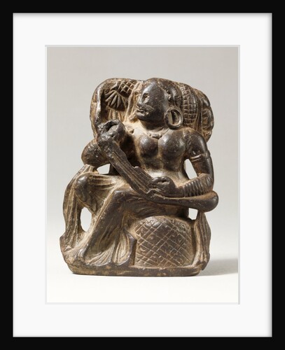 Seated musician. Pakistan, 5th - 6th century A.D. by Unknown