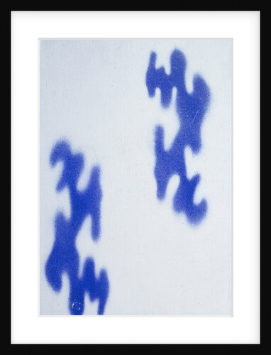 Japanese sliding door paper by Unknown