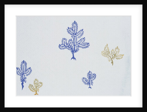 Japanese sliding door paper by Unknown