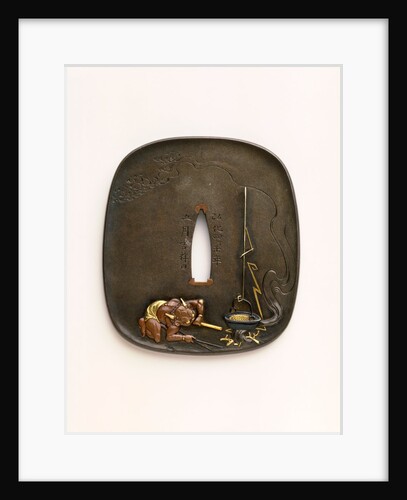 Tsuba by Kingyokuoì Myochin Hirosada