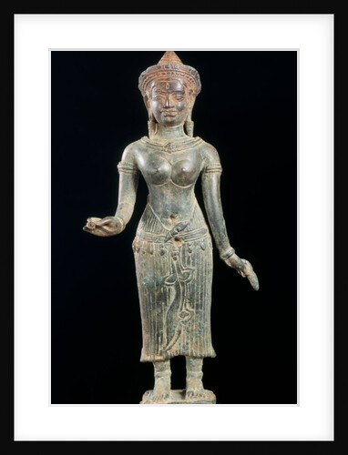 Figure of a deity, Uma. Khmer, Cambodia, 11th-12th Century by Unknown