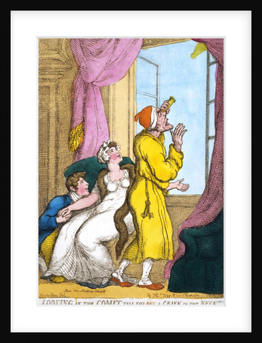 Looking at the comet by Thomas Rowlandson