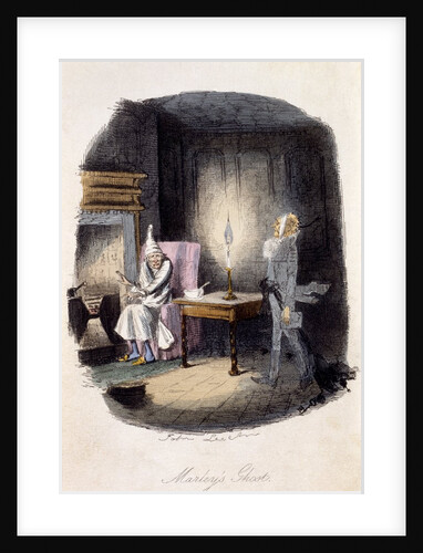 Marley's Ghost by John Leech