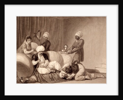 Turkish Pasha receiving pardon by William Marshall Craig