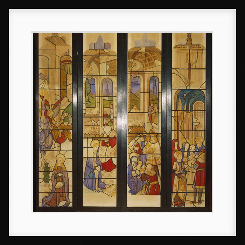 Four religious tracings. England, 19th century by Unknown