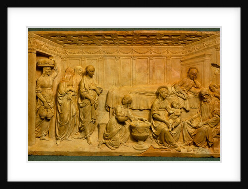 The Birth of St John The Baptist by Benedetto da Maiano