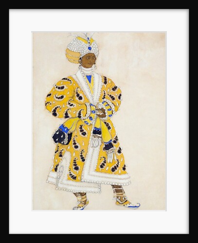 Young Raja in Dieu Bleu Ballet by Leon Bakst