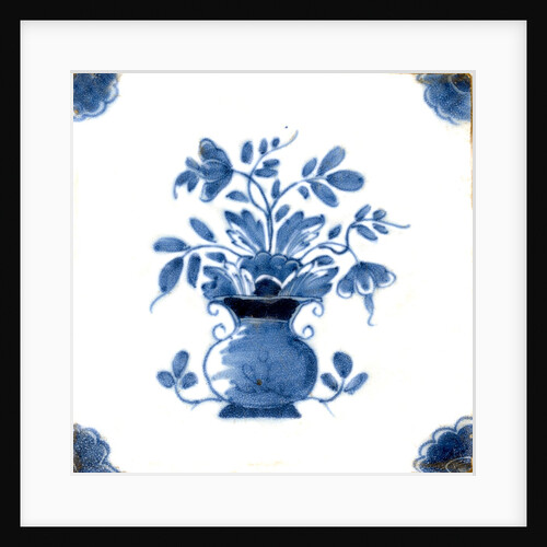 Tile. Liverpool, England, mid-18th century by Unknown
