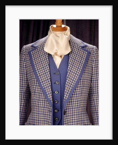 Three piece trouser suit by Tommy Nutter & Yves Saint Laurent