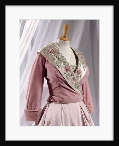 Embroidered dress and jacket by Norman Hartnell