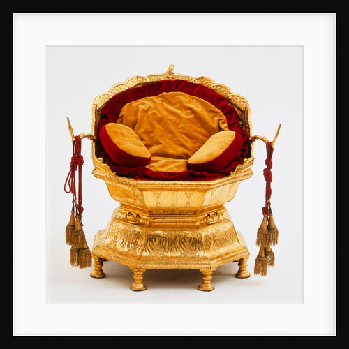 The Golden Throne of Maharaja Ranjit Singh by Hafiz Muhammad of Multan