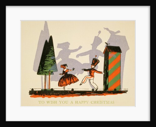 Christmas Card. England, 19th century by Anonymous