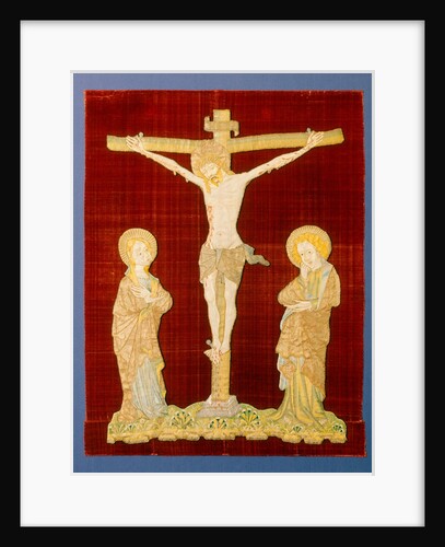 Panel for an altar frontal showing Christ crucified by Unknown