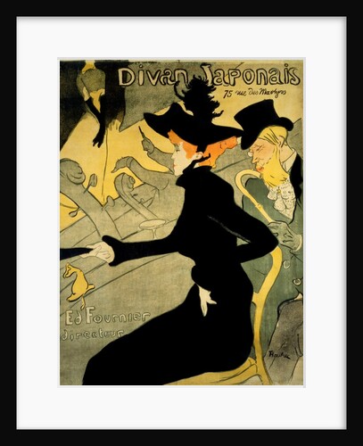 Divan Japonais by Henri de Toulouse-Lautrec