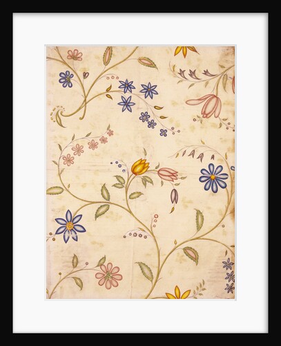 Design for chintz by Unknown