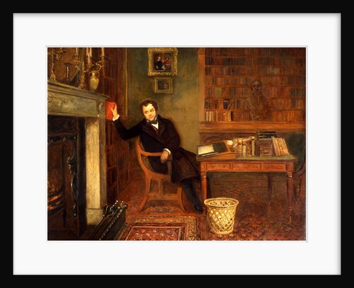 John Forster in his library by Edward Matthew Ward