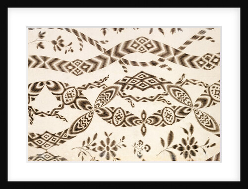 Textile design by Unknown