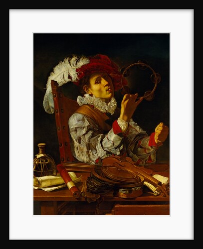The Musician by Cecco del Caravaggio