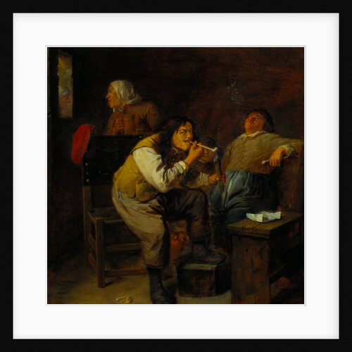 The Smokers by Adriaen Brouwer