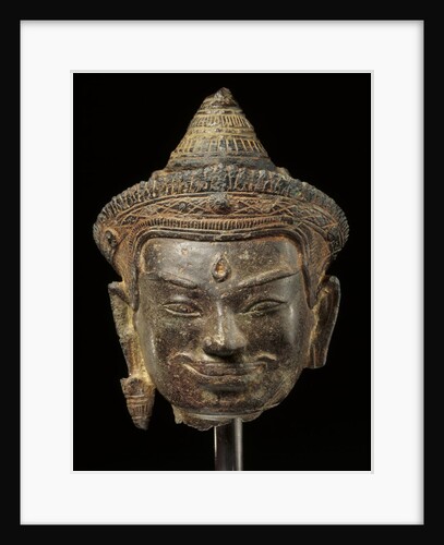 Figure of the Head of Siva. Khmer, early 12th century A.D. by Unknown