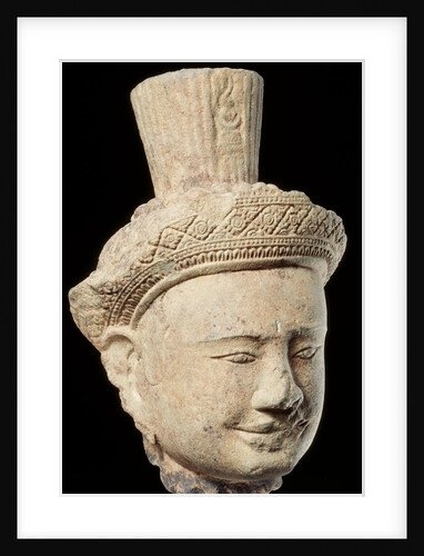 Head of a Male Deity by Unknown